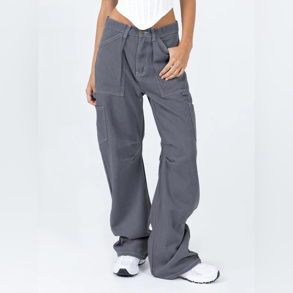 PRINCESS POLLY MIAMI VICE PANT SLATE